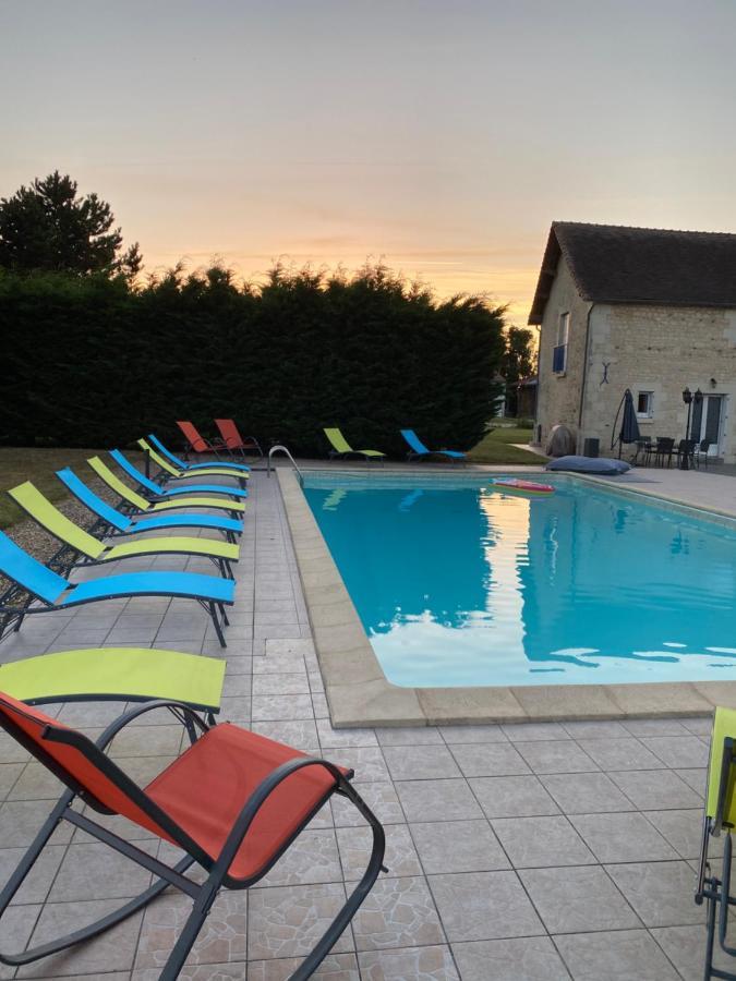 Kourline Villalunoterie Futuroscope Piscine Spa Oyre المظهر الخارجي الصورة